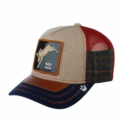 Бейсболка GOORIN BROS., размер 0, коричневый/синий