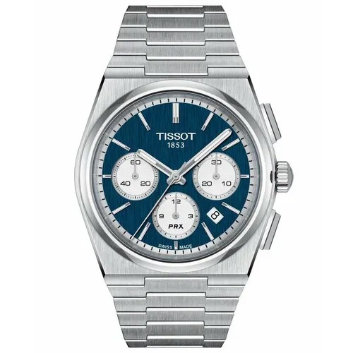 Наручные часы TISSOT T-Classic, серебряный, синий