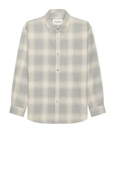 Рубашка Frame Flannel, цвет Grey & Oatmeal Plaid