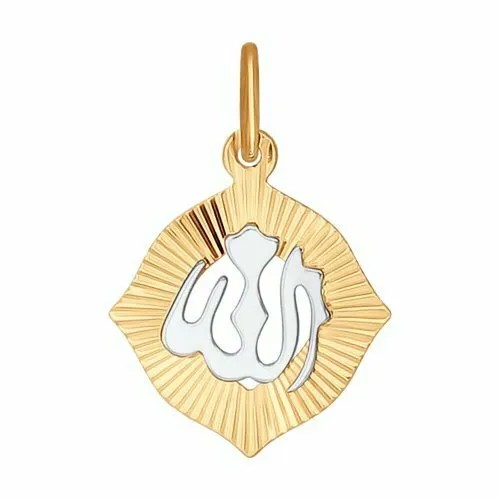 Подвеска GOLD CENTER, красное золото, 585 проба