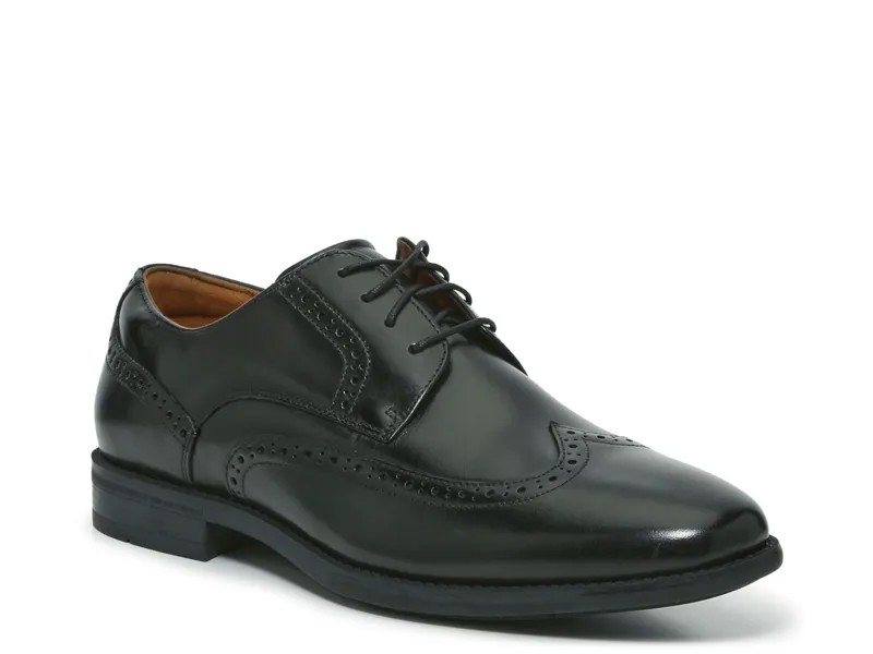 Туфли-оксфорды Florsheim Santucci Wingtip, черный