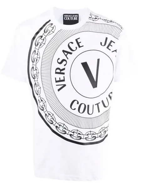 Versace Jeans Couture футболка с логотипом