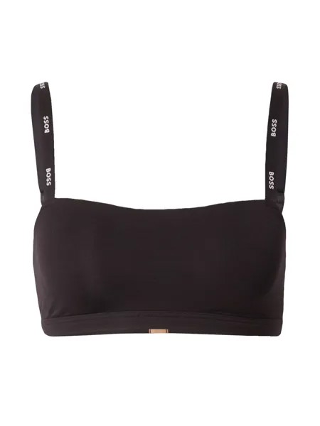 Бюстгальтер без косточек BOSS Black, черный