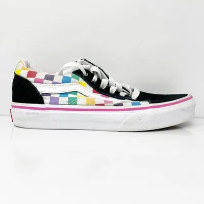 Vans Boys Off The Wall 721356 Черные повседневные кроссовки, размер 2