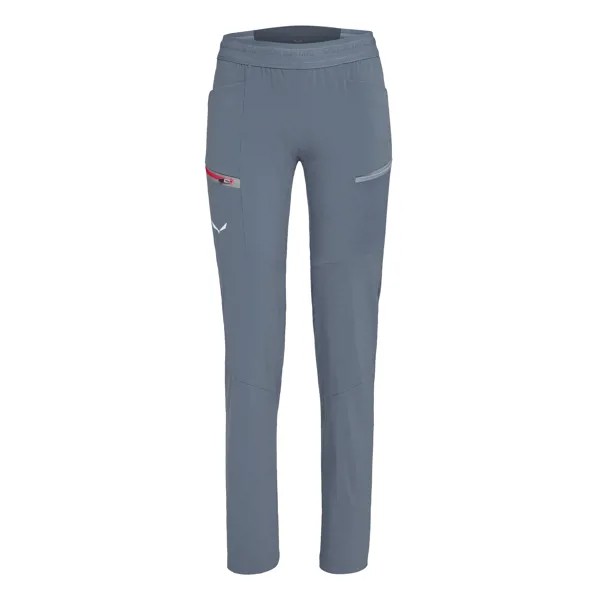 Спортивные брюки Salewa Pedroc Light Durastretch Women's, flint stone/ombre blue, 32 EU