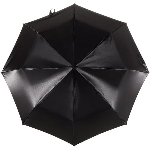 Смарт-зонт ELEGANZZA, автомат, 3 сложения, купол 104 см., 8 спиц, чехол в комплекте, серый