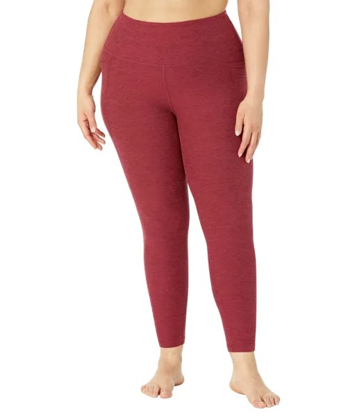 Леггинсы Beyond Yoga, Plus Size Out Of Pocket High Waisted Spacedye Midi Leggings