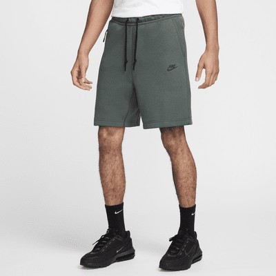 Шорты Nike Sportswear Tech Fleece, цвет Vintage Green/Black