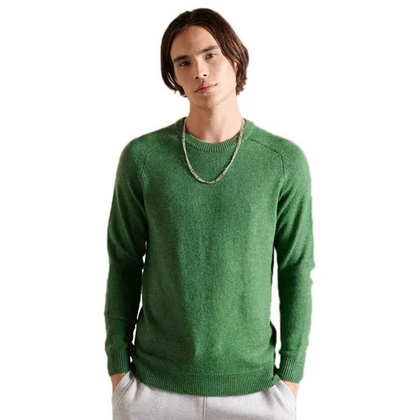 Свитер Superdry Harlo Crew, зеленый