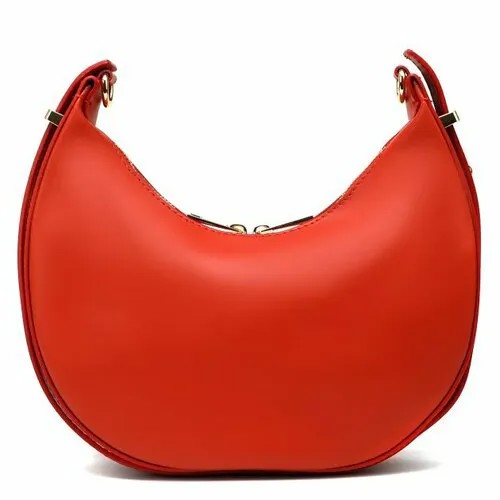 Сумка хобо diva's bag, красно-оранжевый