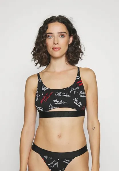 Бюстье Moschino Underwear, цвет fantasy black