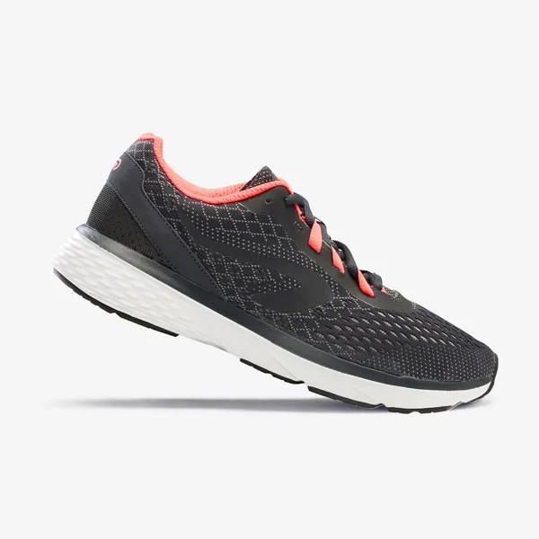ЖЕНСКИЕ БЕГОВЫЕ КРОССОВКИ KALENJI RUN SUPPORT - ТЕМНО-СЕРЫЕ Kalenji