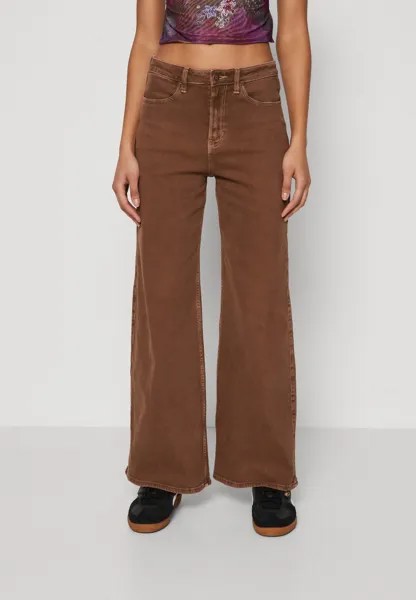 Мешковатые джинсы Clean Wide Leg Hollister Co., цвет light brown