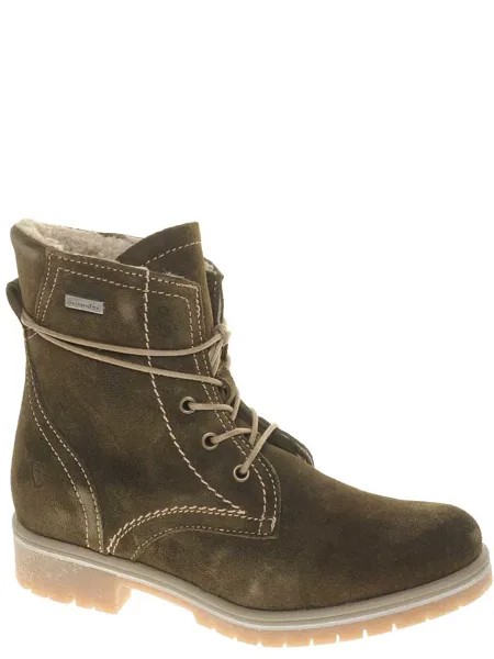 Ботинки Tamaris (olive) женские зимние, размер 41, цвет зеленый, артикул 26243-27-722