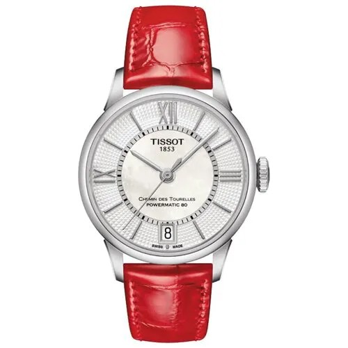 Наручные часы TISSOT T-Classic, серебряный, белый