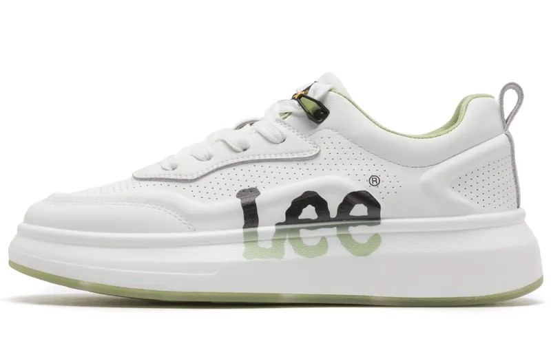 Кроссовки Lee Skateboarding Shoes Unisex Low-top, зеленый