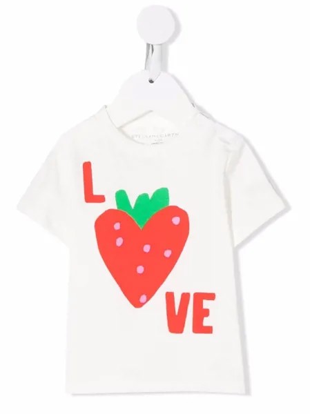 Stella McCartney Kids футболка с принтом