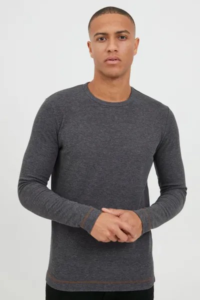 Лонгслив INDICODE Langarmshirt, серый