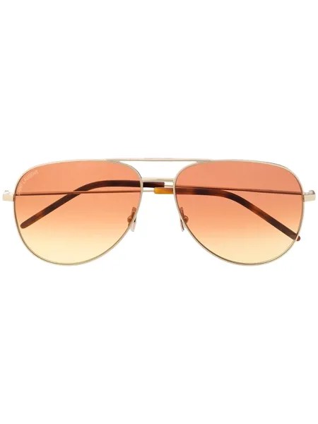 Saint Laurent Eyewear солнцезащитные очки-авиаторы Animation