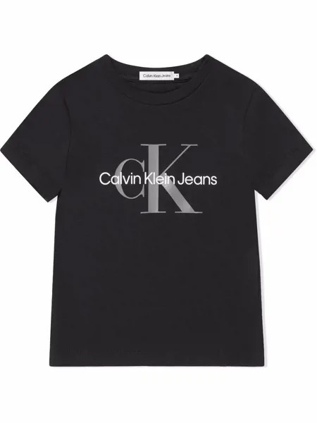 Calvin Klein Jeans футболка с логотипом CK