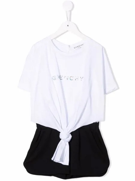 Givenchy Kids комбинезон с логотипом