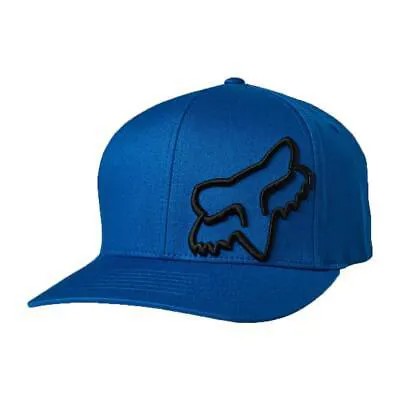 Кепка Fox Racing Flex 45 FlexFit (ярко-синий) изогнутая эластичная кепка
