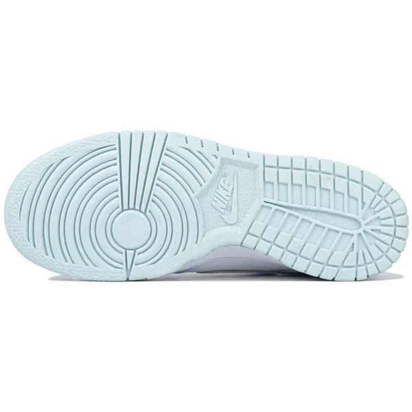 Кроссовки Nike Dunk Skateboarding Shoes Women's Low-top Blue/yellow, синий/желтый