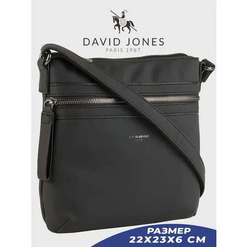 Сумка кросс-боди DAVID JONES, черный