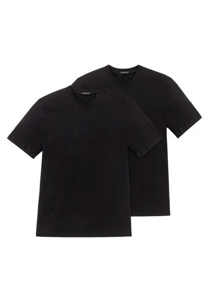 Майка Schiesser/Shirt Kurzarm American, черный