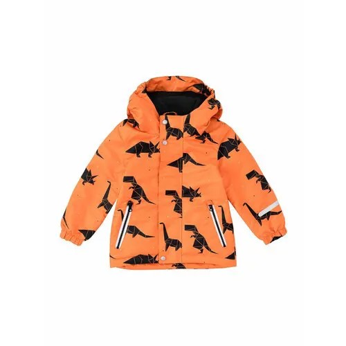 Куртка Oldos Микки, размер 116, оранжевый, черный