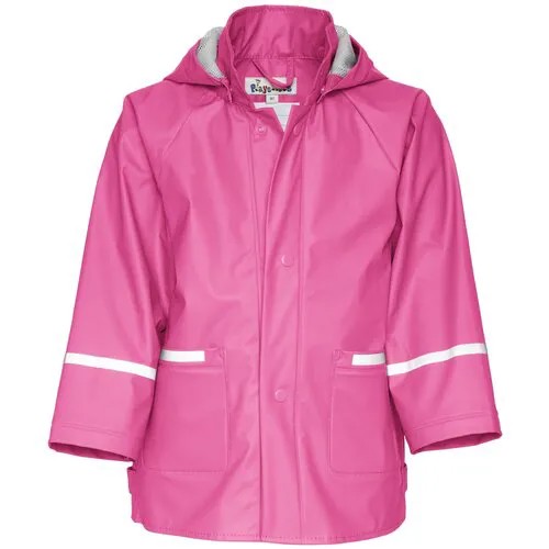 Непромокаемая детская куртка-дождевик Playshoes без подкладки р-р 116 розовая