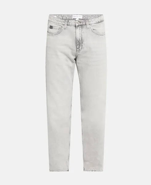 Джинсы узкого кроя Calvin Klein Jeans, светло-серый