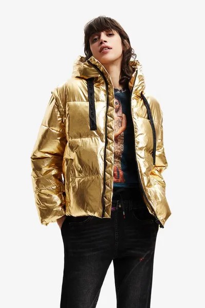 Куртка Desigual, золото