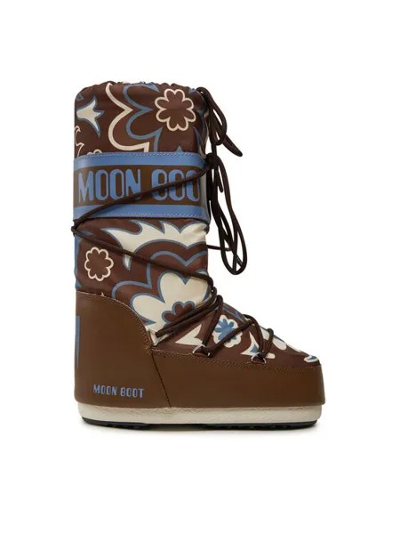 Ботинки снегоступы Moon Boot, коричневый