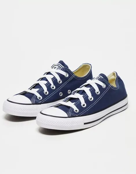 Темно-синие кроссовки Converse Chuck Taylor All Star Ox