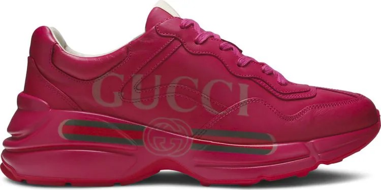 Кроссовки Gucci Rhyton Pink, розовый