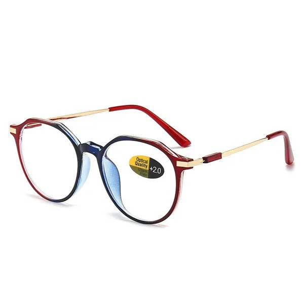 DUBERY Polygon Прогрессивные полнокадровые очки для чтения средних и пожилых людей Специальные очки для чтения высокой четкости