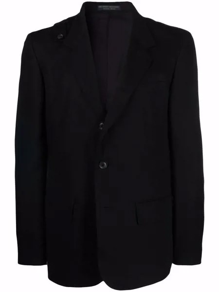 Yohji Yamamoto однобортный пиджак на пуговицах