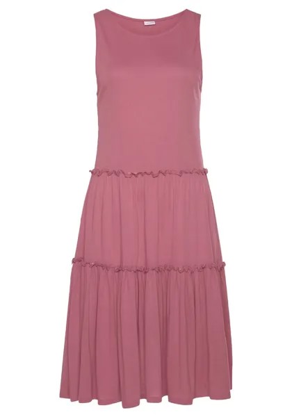 Платье Lascana, цвет Mauve
