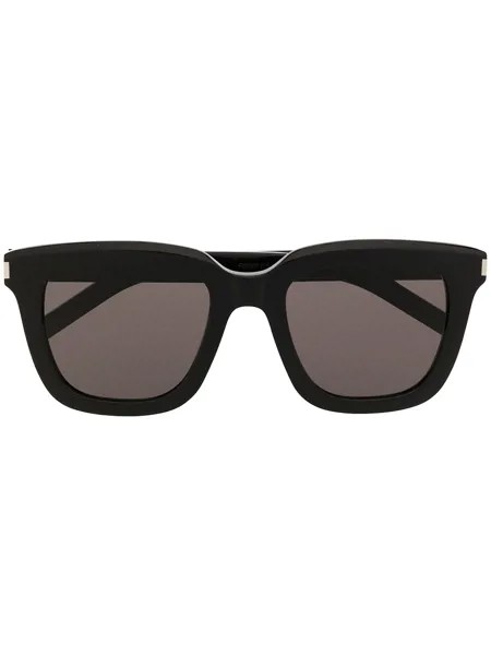 Saint Laurent Eyewear солнцезащитные очки трапециевидной формы