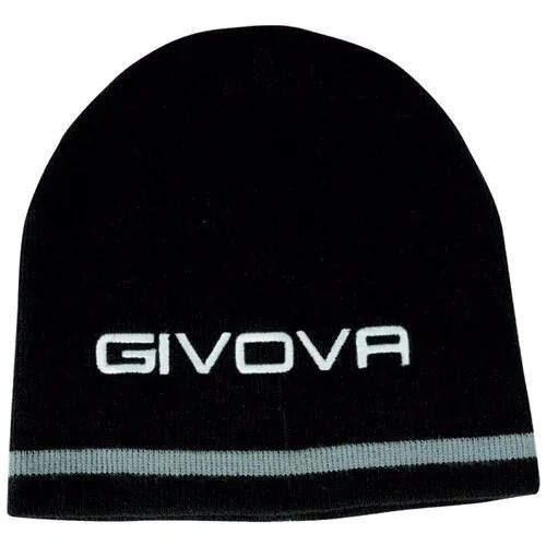 Шапка Givova Шапка GIVOVA, итальянская, черная, размер универсальный, черный