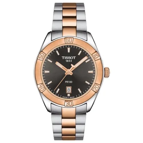 Наручные часы TISSOT T-Classic, серый, розовый