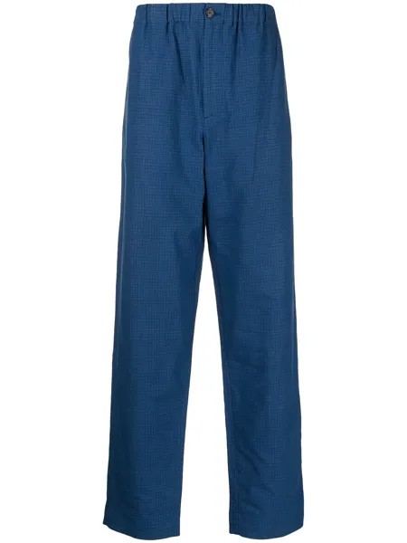 Kenzo прямые брюки с эластичным поясом