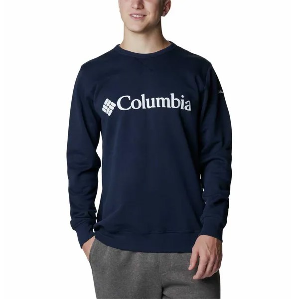 Толстовка Columbia Logo Crew, синий