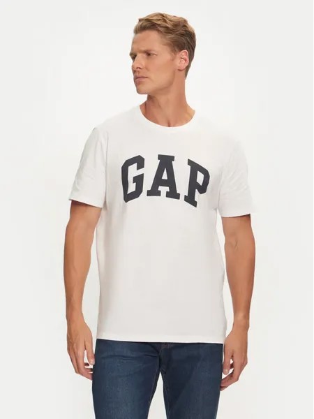 Комплект из 2 футболок стандартного кроя Gap, мультиколор