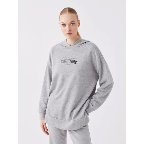 Худи LC Waikiki, размер XS, , grey melange