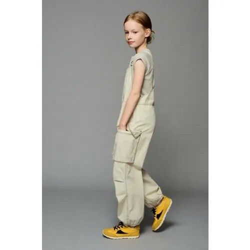 Комбинезон Zara, размер 8 лет (128 cm), бежевый