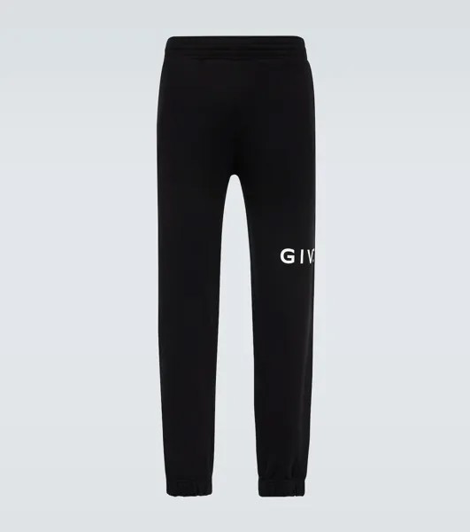 Спортивные брюки Archetype из хлопкового джерси с логотипом Givenchy, черный
