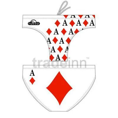 Плавки Turbo Ace Of Diamonds, белый