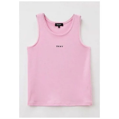 Майка DKNY, размер 164, розовый